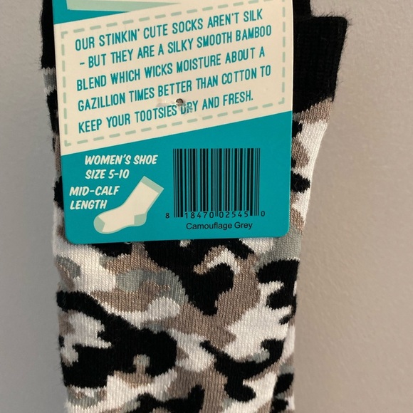 Faceplant Dreams Bamboo womens crew Socks - Picture 2 of 5